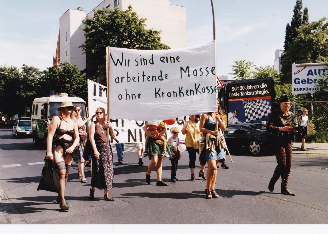 Demo zum Internationalen Hurentag 1999